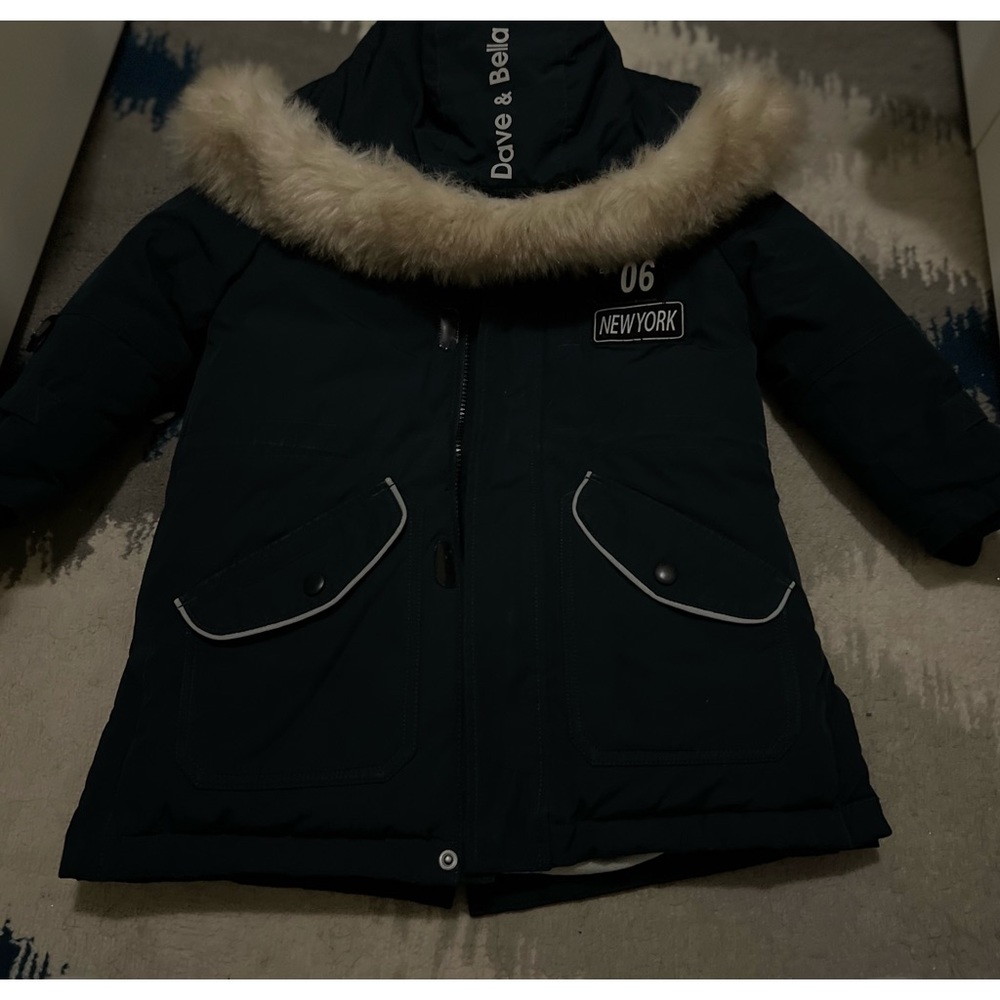 DAVE & BELLA - BOYS PUFFER SO SO WARM JACKET SIZE 6yrs